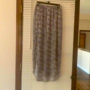 American Eagle double slit maxi skirt